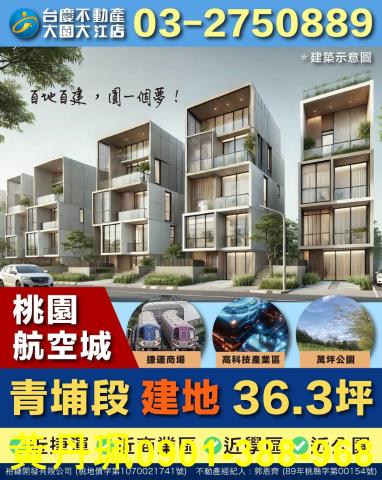 青埔段6米面寬安置建地