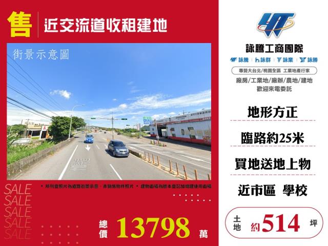 近交流道收租建地