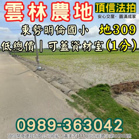 雲林東勢鄉法拍農地-0