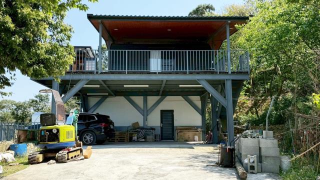 關西過雲山莊景觀農地有鋼構休閒屋