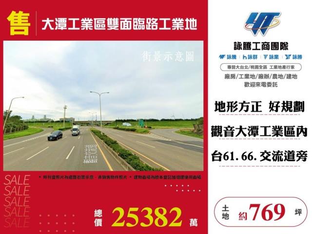 詠騰工商工業地廠房廠辦農建地交通用地戴家蓁可廠登可分租一樓