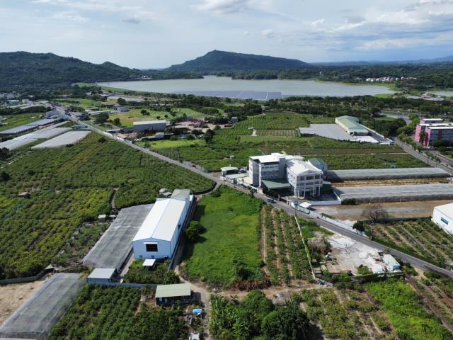 阿公店水庫旁