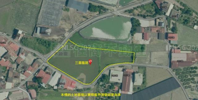 美濃吉洋國小大地坪三面臨路