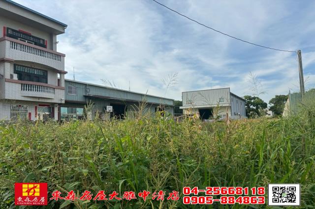 東森房屋大雅中清店中科40米計劃道路美田
