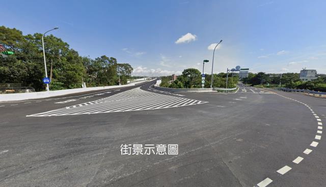 高原交流道旁工業地