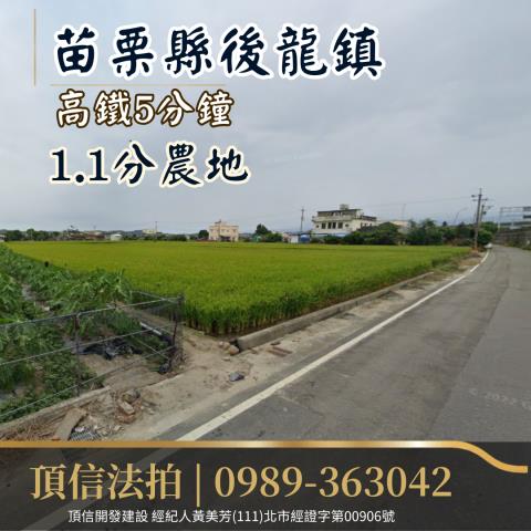 苗栗後龍拍賣農地-1