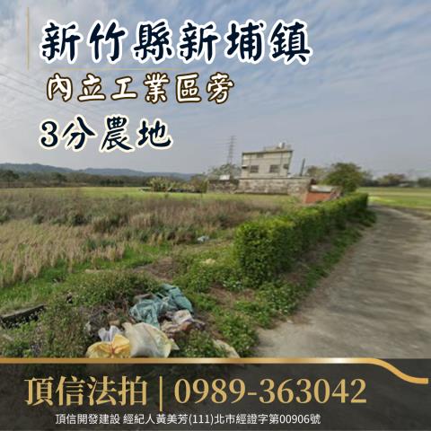 新竹新埔法拍農地-1